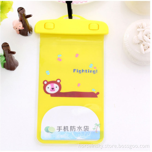 High quality Clear Waterproof Pouch Bag Dry Case Cover For All Cell Phone Camera Mobile phone waterproof Cover
